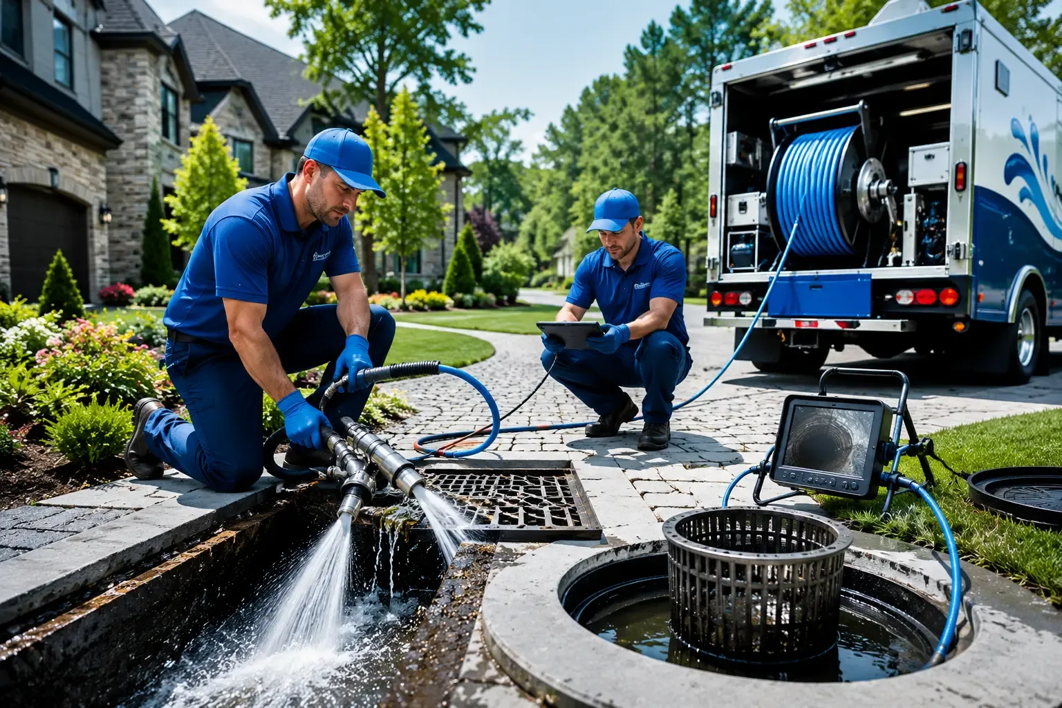 Local outdoor drain cleaning professionals in Amberson, PA